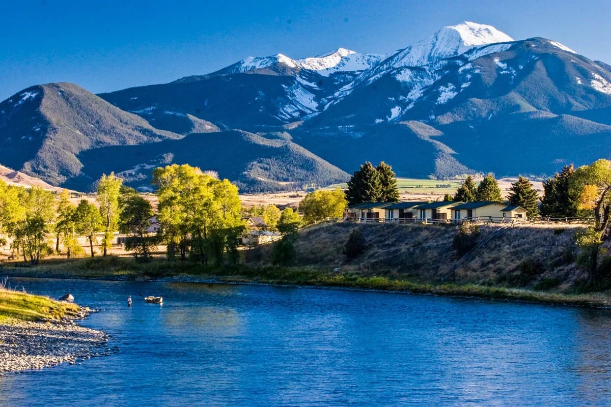Fly Fishing River Frontage Estates in Western Montana