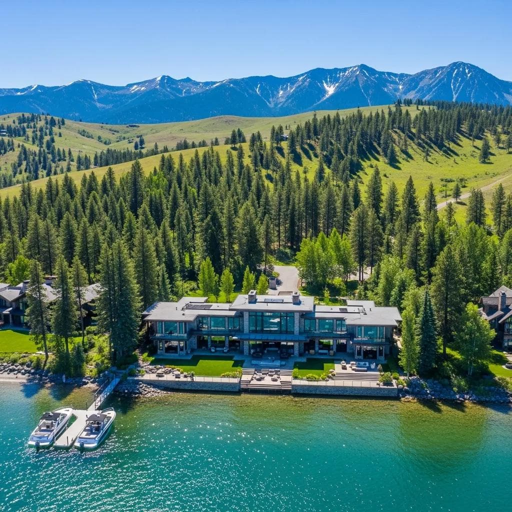 Discover Montana Waterfront Luxury Homes: Lakes & Rivers