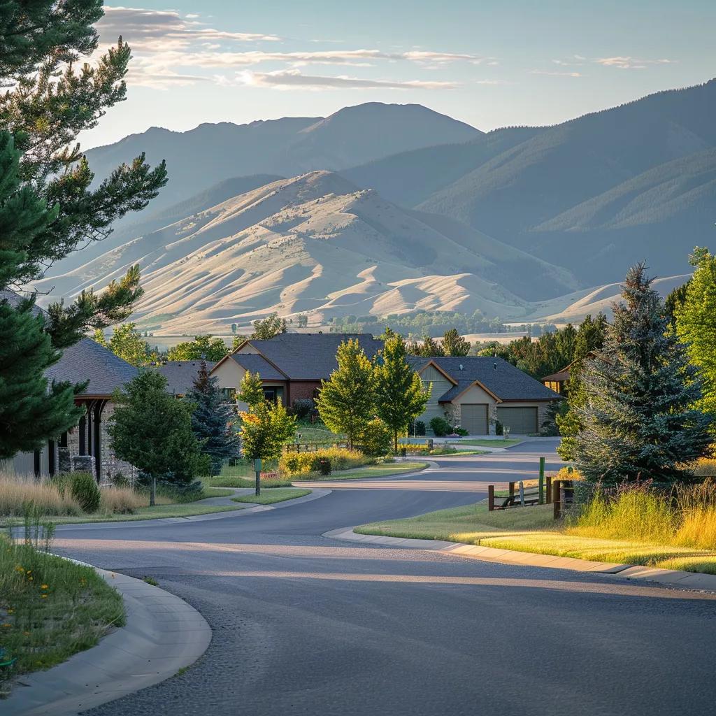 Desirable neighborhood in Florence Montana with spacious lots and beautiful homes