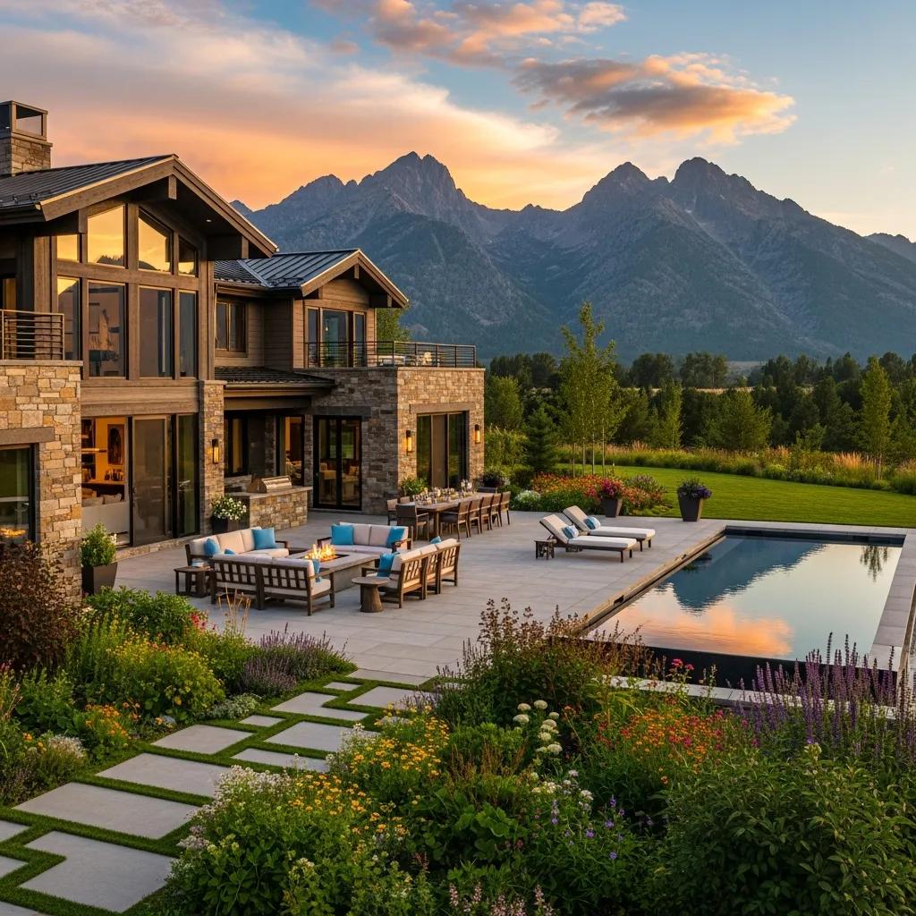 Luxury home in Ronan, Montana with premium amenities and scenic views