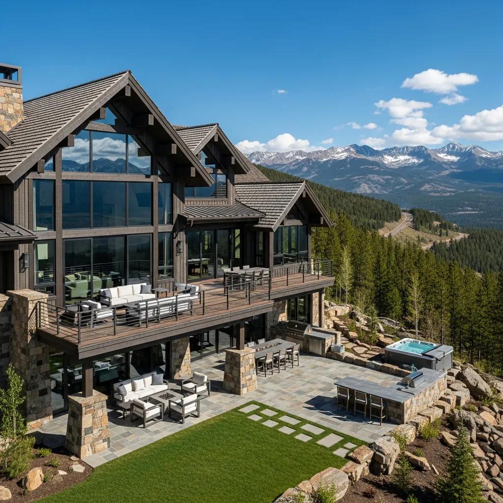 Luxury mountain home in Big Sky, Montana, illustrating the evolving real estate market