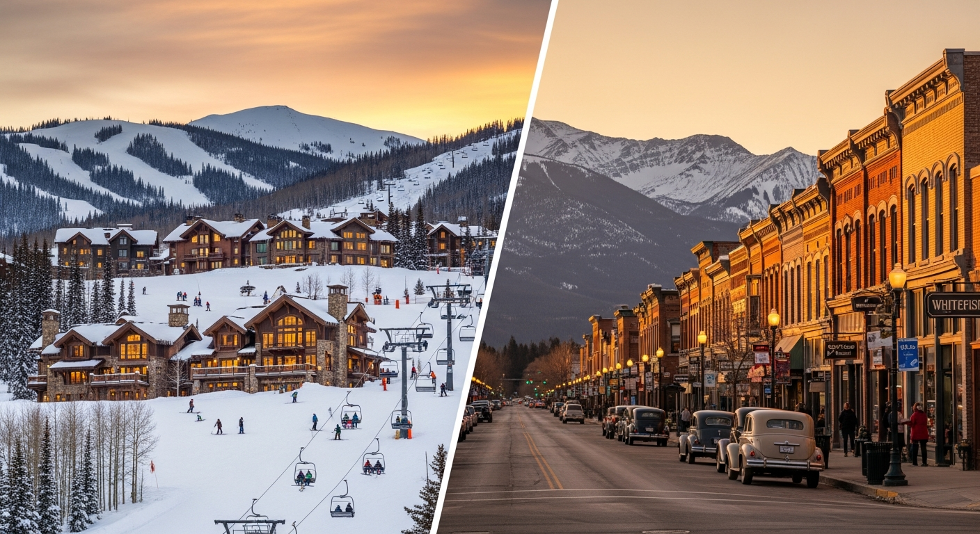 Big Sky vs Whitefish — Which Montana Mountain Town Is Right for You?